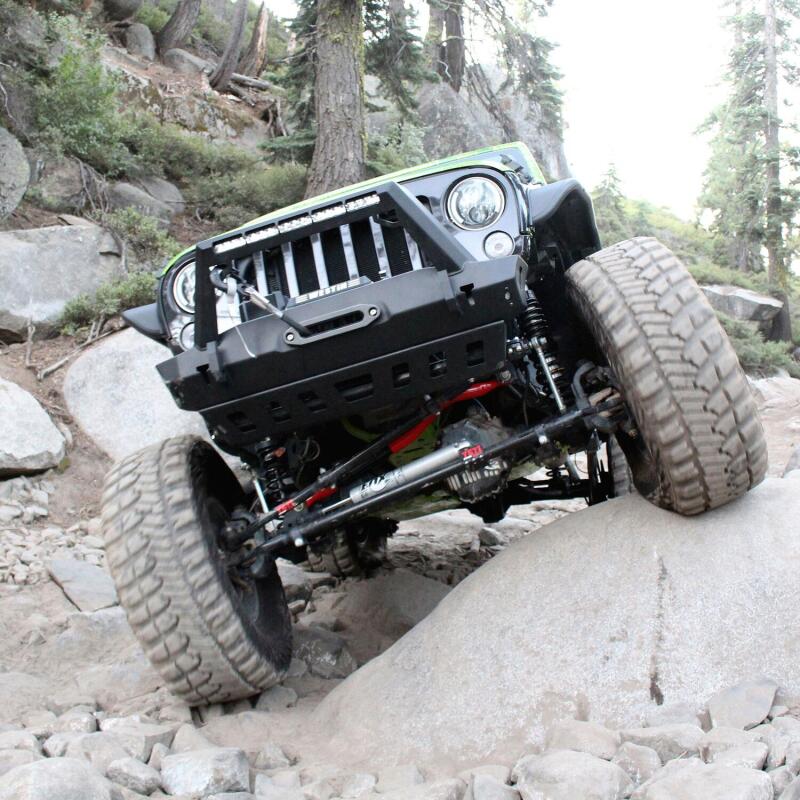 Westin 07-18 Jeep Wrangler JK WJ2 Skid Plate for Front Bumper - Textured Black