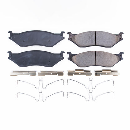 PowerStop Power Stop 08-09 Ford F53 Front or Rear Z17 Evolution Ceramic Brake Pads w/Hardware