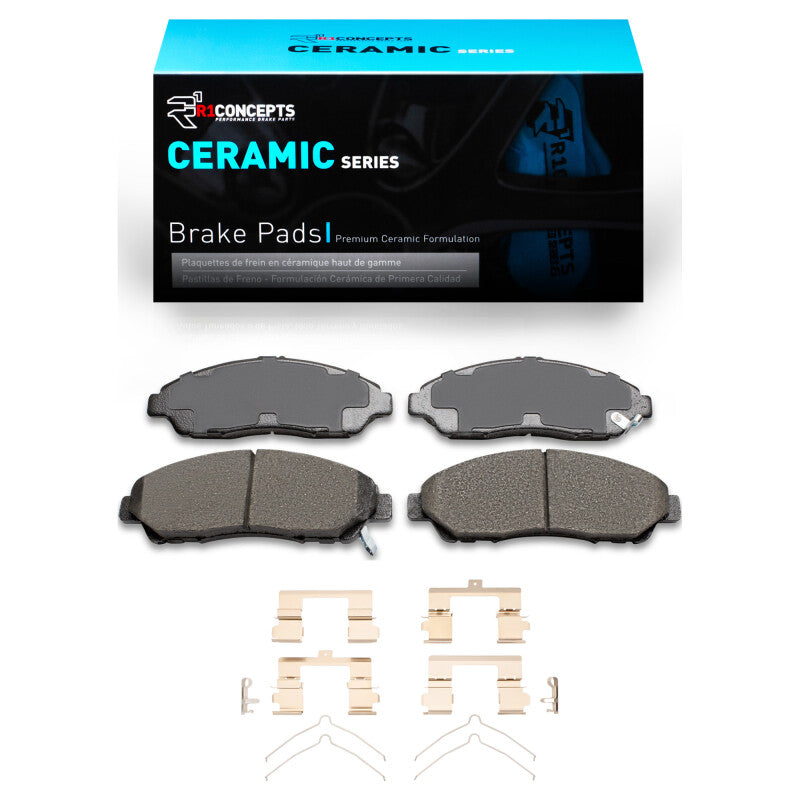 R1 Concepts R1 2007-2025 Acura RLX Front R1 Ceramic Pads & Hardware Kit