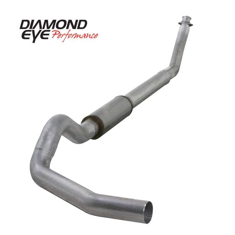 Diamond Eye Performance Diamond Eye KIT 5in Turbo Back SGL AL: 94-02 DODGE CUMMINS 5.9L