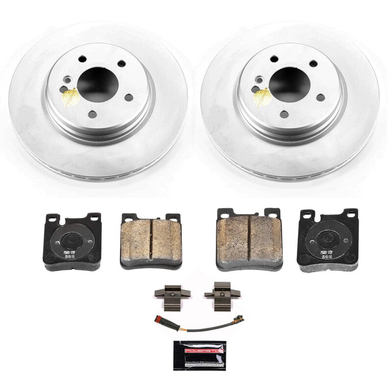 PowerStop Power Stop 07-10 Mercedes-Benz SLK55 AMG Rear Z23 Coated Brake Kit