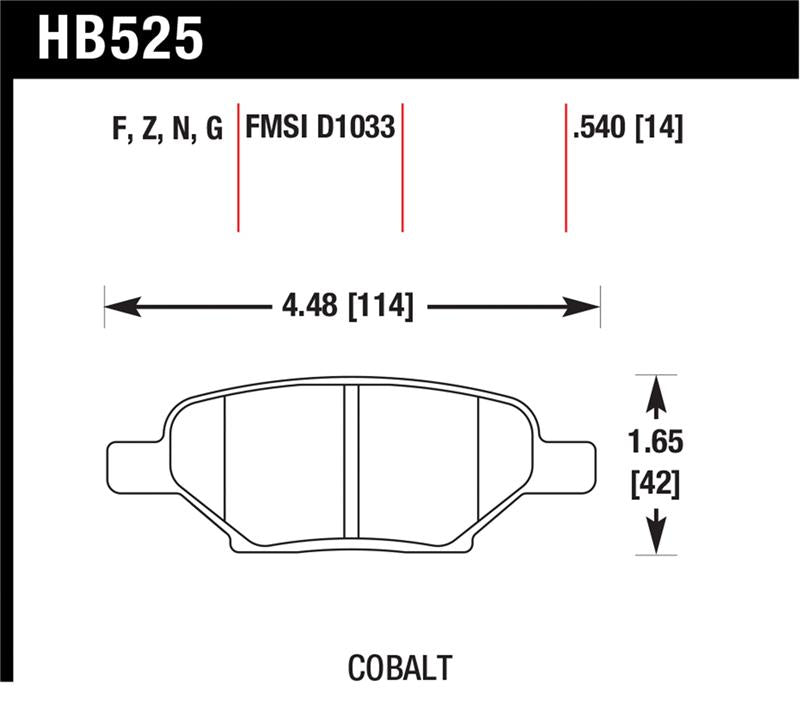 Hawk Performance Hawk HPS Street Brake Pads