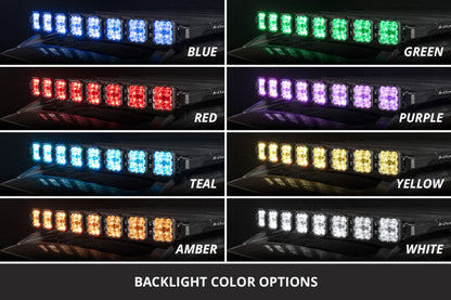 Diode Dynamics 10-24 Toyota 4Runner DEK Roof Rack 7-Pod SS5 Sport Light Bar - White Driving
