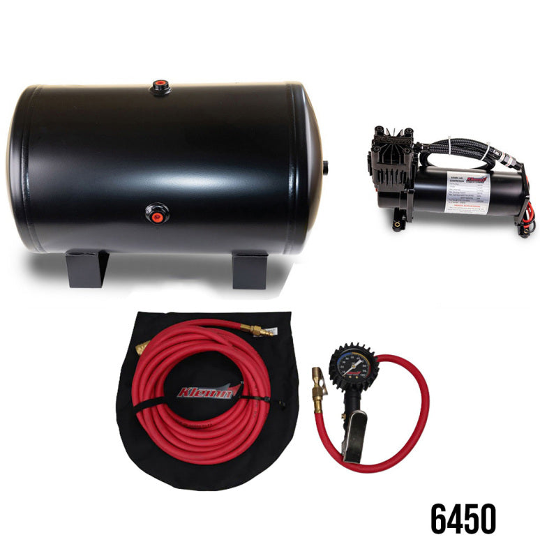 Kleinn Air Horns Kleinn Air System w/ 150 PSI Waterproof/ 100 Percent Duty Cycle Air Compressor / 5.0 gal Air Tank