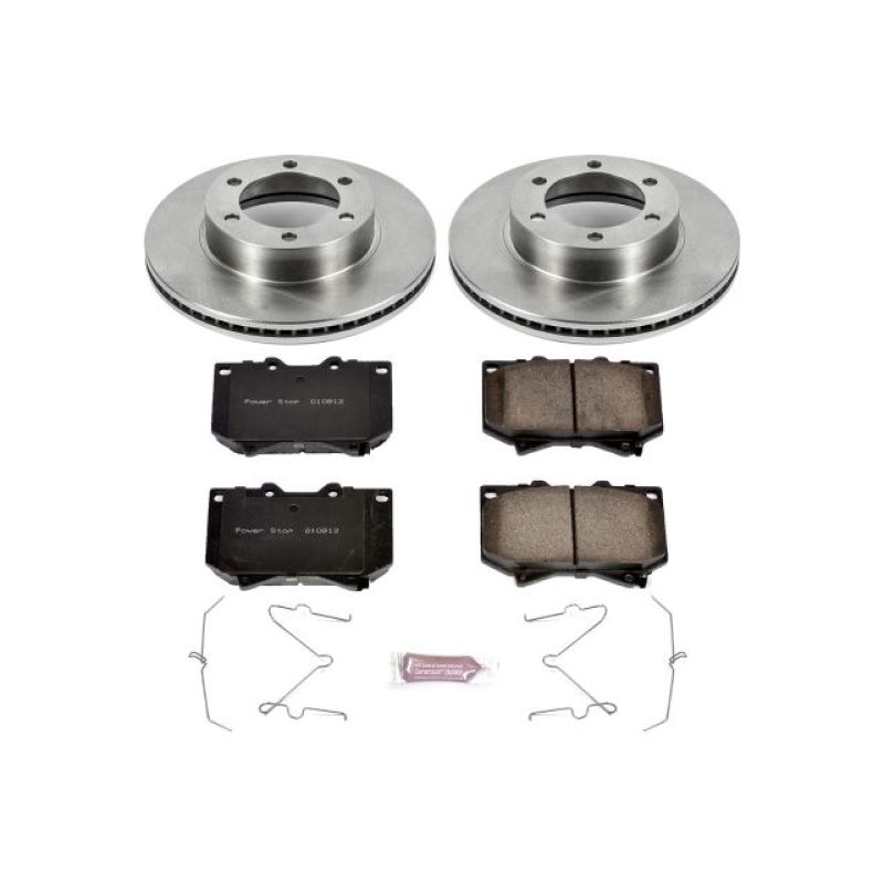 PowerStop Power Stop 01-02 Toyota Sequoia Front Autospecialty Brake Kit