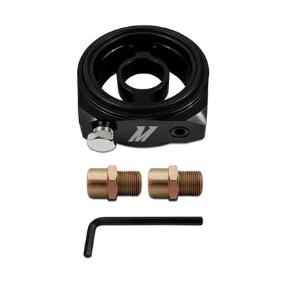 Mishimoto M22 x 1.5 Oil Sandwich Plate w/ Rear-Mounted Thermostat