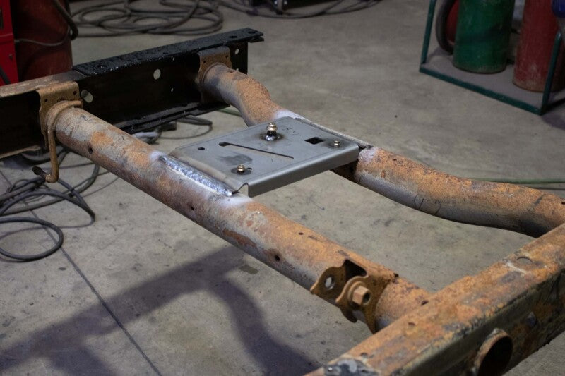 Rustbuster Spare Tire Plate For Rear Frame Crossmember