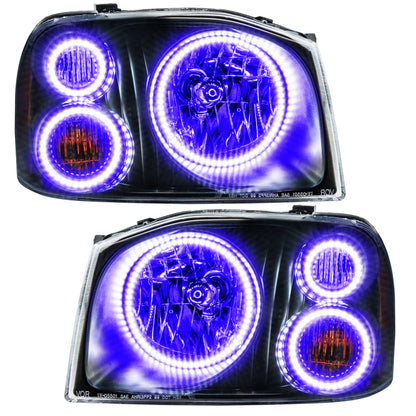 ORACLE Lighting Oracle 01-04 Nissan Frontier SMD HL - Triple Halo - ColorSHIFT w/o Controller