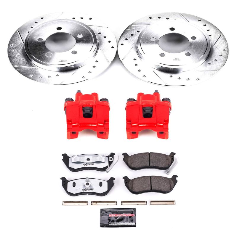 PowerStop Power Stop 06-10 Ford Explorer Rear Z36 Truck & Tow Brake Kit w/Calipers