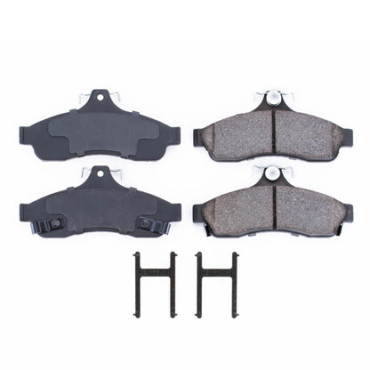 PowerStop Power Stop 94-96 Chevrolet Caprice Rear Z17 Evolution Ceramic Brake Pads w/Hardware