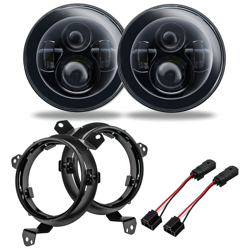 ORACLE Lighting Oracle Jeep Wrangler JL/Gladiator JT 7in. High Powered LED Headlights (Pair) - No Halo