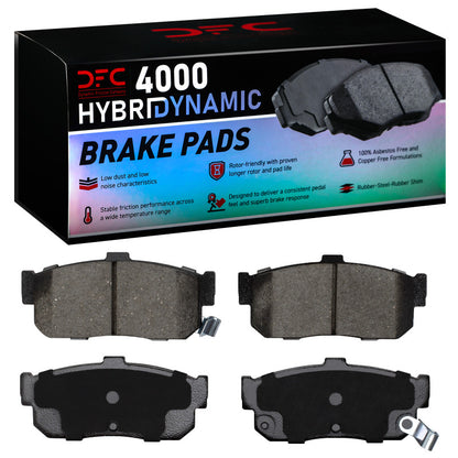 DFC 91-01 Nissan Sentra Rear 4000 Hybridynamic Brake Pads
