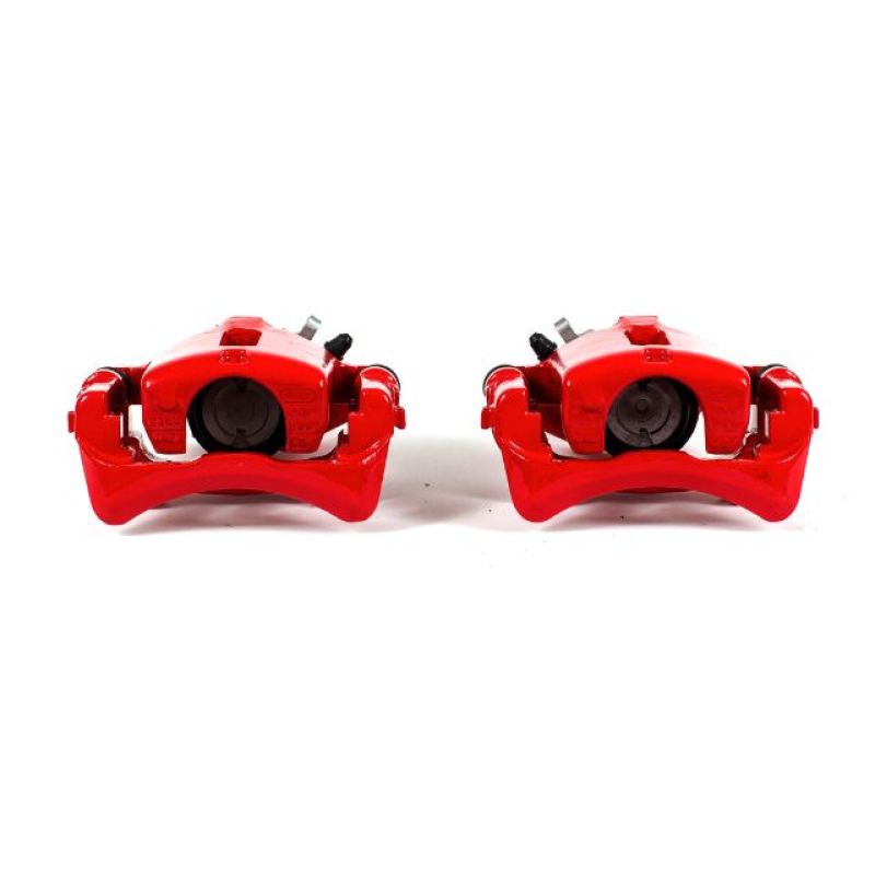 PowerStop Power Stop 02-05 Ford Thunderbird Rear Red Calipers w/Brackets - Pair