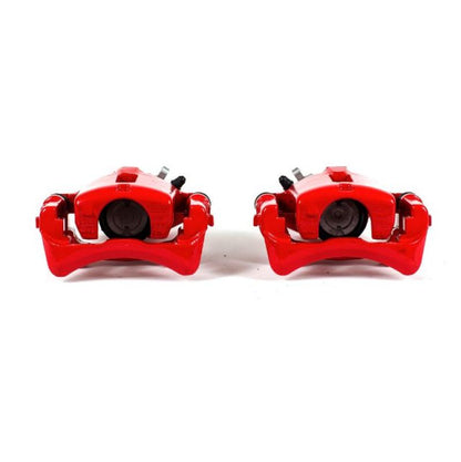PowerStop Power Stop 02-05 Ford Thunderbird Rear Red Calipers w/Brackets - Pair