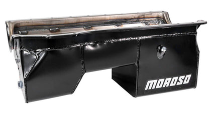 Moroso Ford 351C/351M/400 (w/Rear Sump) Wet Sump 8qt 9in Steel Oil Pan