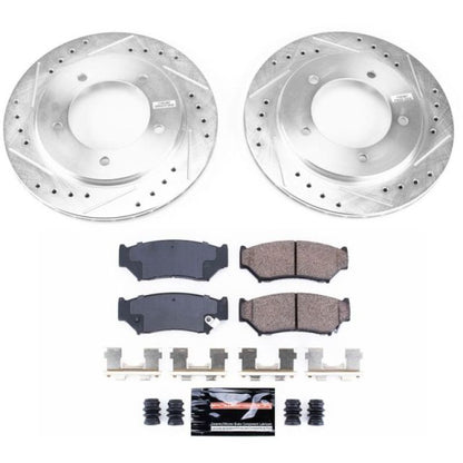 PowerStop Power Stop 00-04 Chevrolet Tracker Front Z23 Evolution Sport Brake Kit