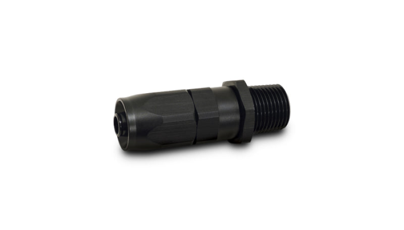 Vibrant -16AN Male NPT Straight Hose End Fitting - 3/4 NPT