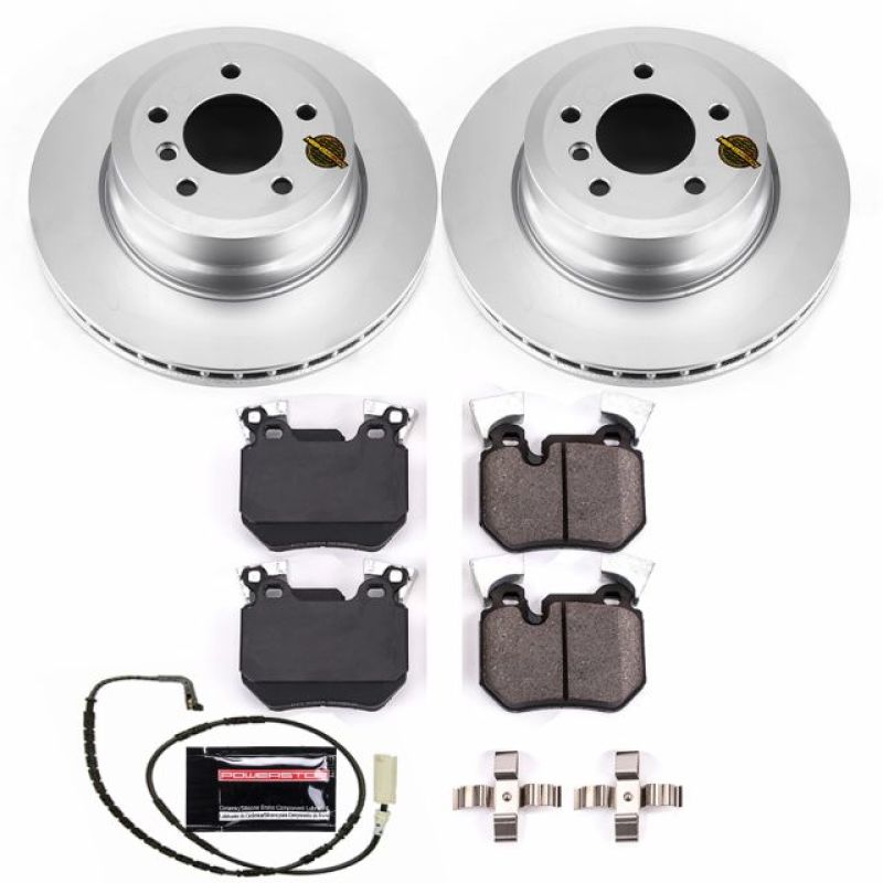 PowerStop Power Stop 08-10 BMW 135i Rear Z23 Evolution Sport Coated Brake Kit