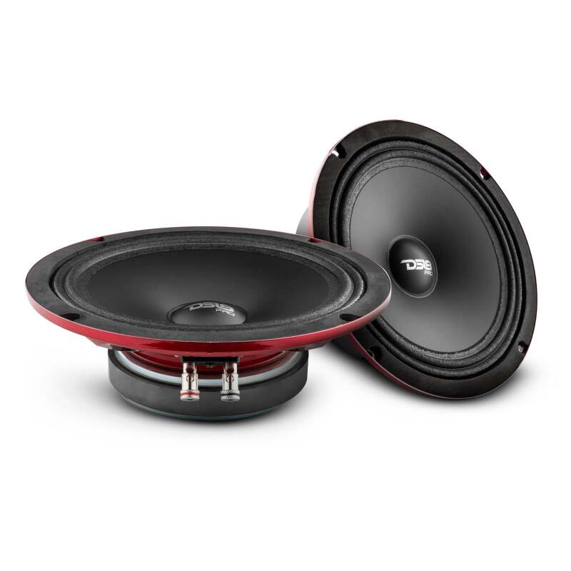 DS18 8in 250 Watts RMS 2 ohm Mid-Range Loudspeaker Shallow