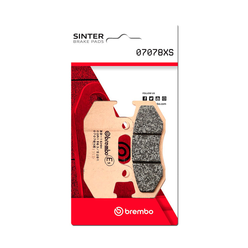 Brembo Powersports Brembo 88-93 Honda CH Spacy, Freeway Fusion 250cc Sinter Brake Pad - Front