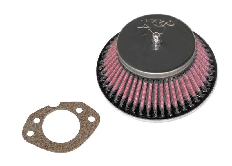 K&N Engineering K&N Custom Racing Assembly - Round Tapered - Red 1.656in Neck Flange - 2.25in Over Height