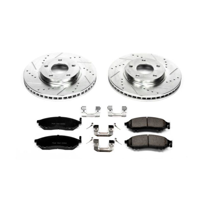 PowerStop Power Stop 03-04 Infiniti M45 Front Z23 Evolution Sport Brake Kit
