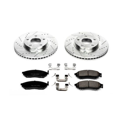 PowerStop Power Stop 03-04 Infiniti M45 Front Z23 Evolution Sport Brake Kit