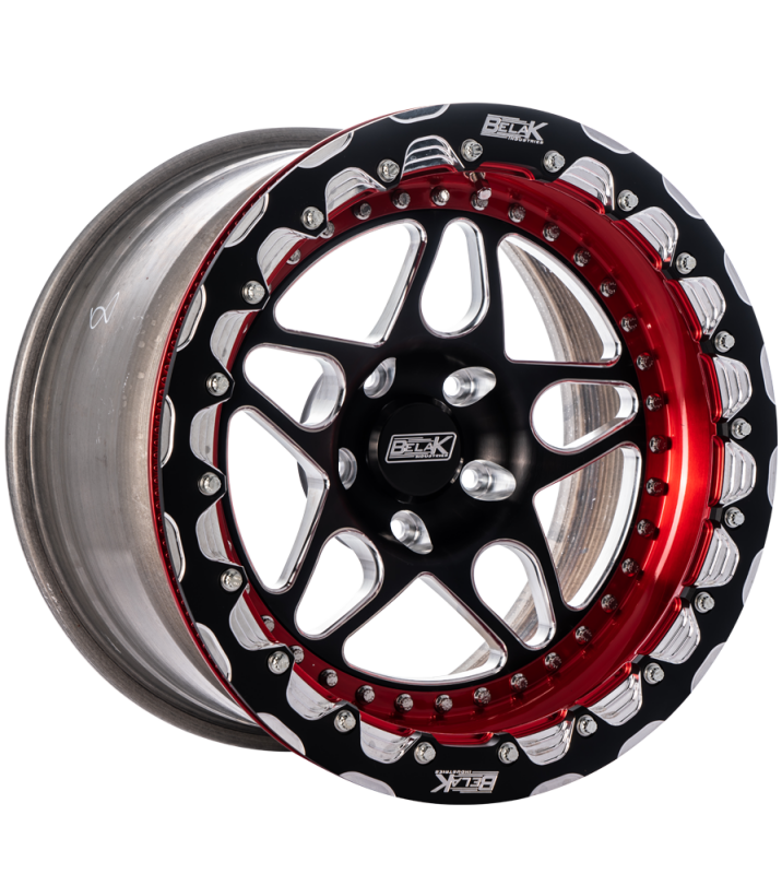 Belak Wheels Belak 13x11/5in BS/5x114.3 BP/High Pad Series 3 Wheel - Double Beadlock Billet (Small Brake Kit Req)