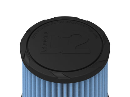 aFe POWER Universal Clamp-On Air Filter w/ D2 Dura-Dry Media - 5in F x 6.5in B x 4.75in T x 6in H