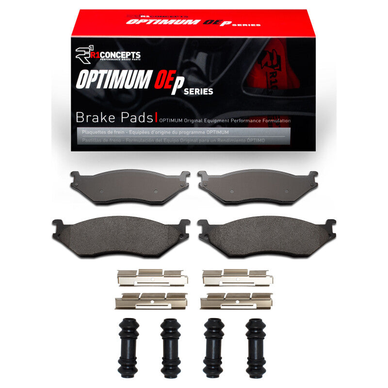 R1 Concepts R1 99-10 Coachmen Mirada Front/Rear Optimum OE Pads & Hardware Kit