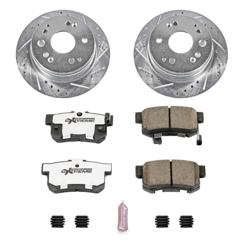 PowerStop Power Stop 01-03 Acura CL Rear Z26 Street Warrior Brake Kit