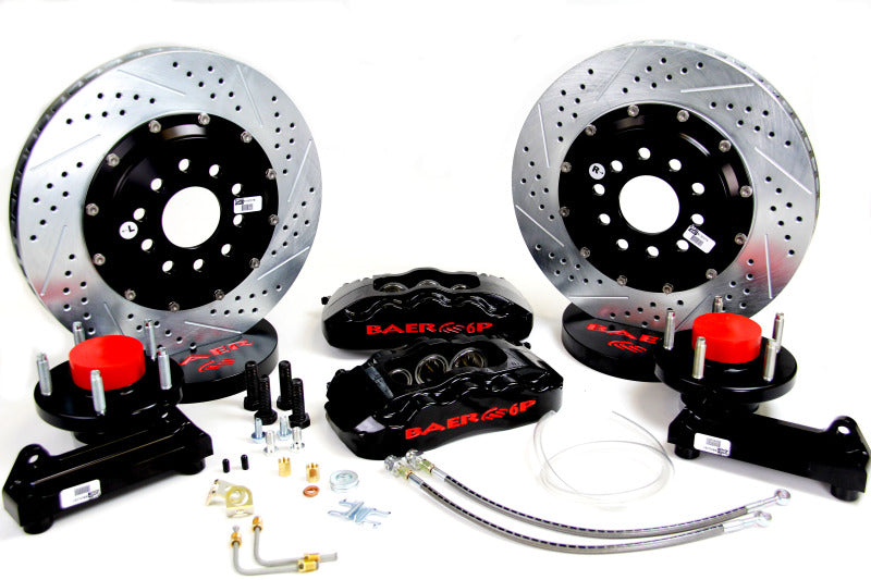 Baer Brakes 63-82 Chevy Corvette 14in Pro+ Front Brake Kit - Black