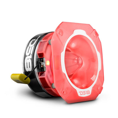 DS18 4in Super Bullet Tweeter 250 Watts RMS 1.5in Titanium Vc 4 ohm RGB LED Lights