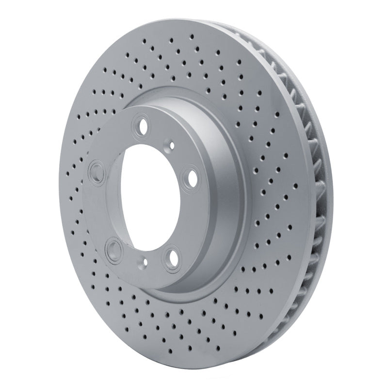 DFC 99-23 Porsche 911 Right Front Drilled Hi-Carbon Alloy Geomet Coated Rotor