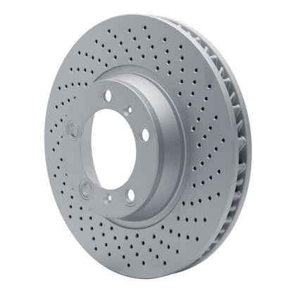 DFC 99-23 Porsche 911 Right Front Drilled Hi-Carbon Alloy Geomet Coated Rotor