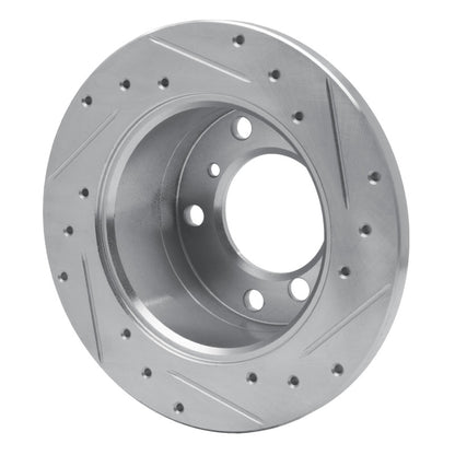 R1 Concepts R1 02-18 Dodge Sprinter 3500 Rear Left Drilled & Slotted Silver Brake Rotor