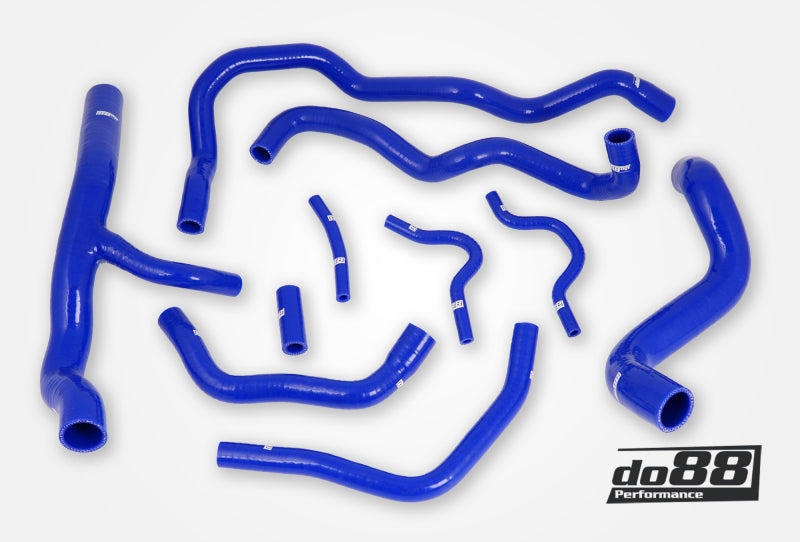do88 SAAB 9-5 2.8T Turbo6 10-11 Coolant Hoses Blue