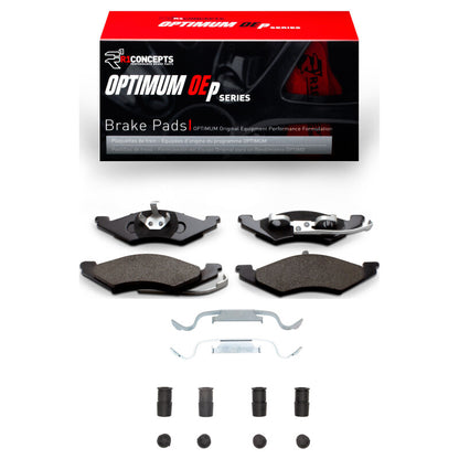 R1 Concepts R1 83-83 Mercury LYNX Front Optimum OE Pads & Hardware Kit