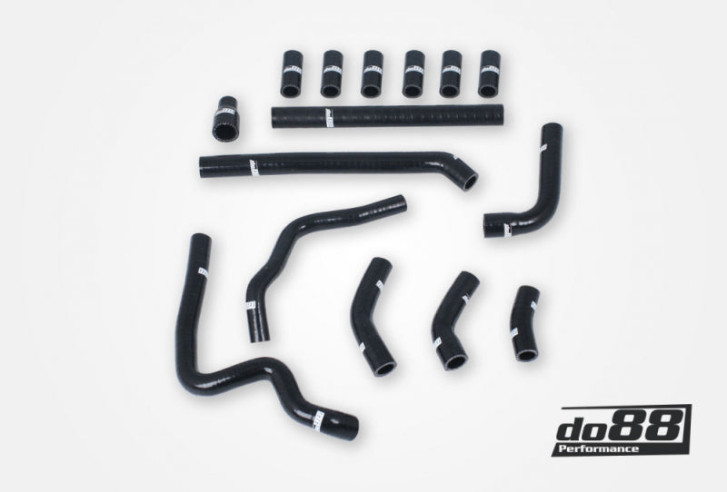 do88 02-04 Audi RS6 4.2L BiTurbo (C5) Crankcase Vent Hoses - Black