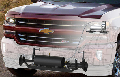 Kleinn Air Horns Kleinn 07-13 Chevrolet Silverado/ Sierra Onboard Air System w/ Model 730 Horns