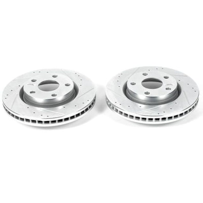 PowerStop Power Stop 08-09 Pontiac G8 Front Evolution Drilled & Slotted Rotors - Pair