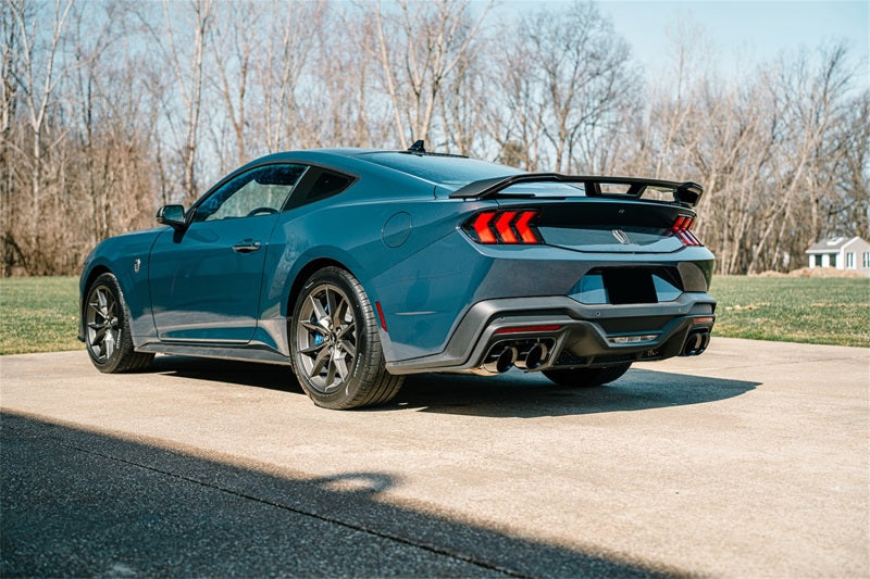 CORSA Performance Corsa 24+ Ford Mustang Dark Horse 5.0L 3in Dual Rear Axle-Back w/Twin 4.5in Black PVD Slash Tips