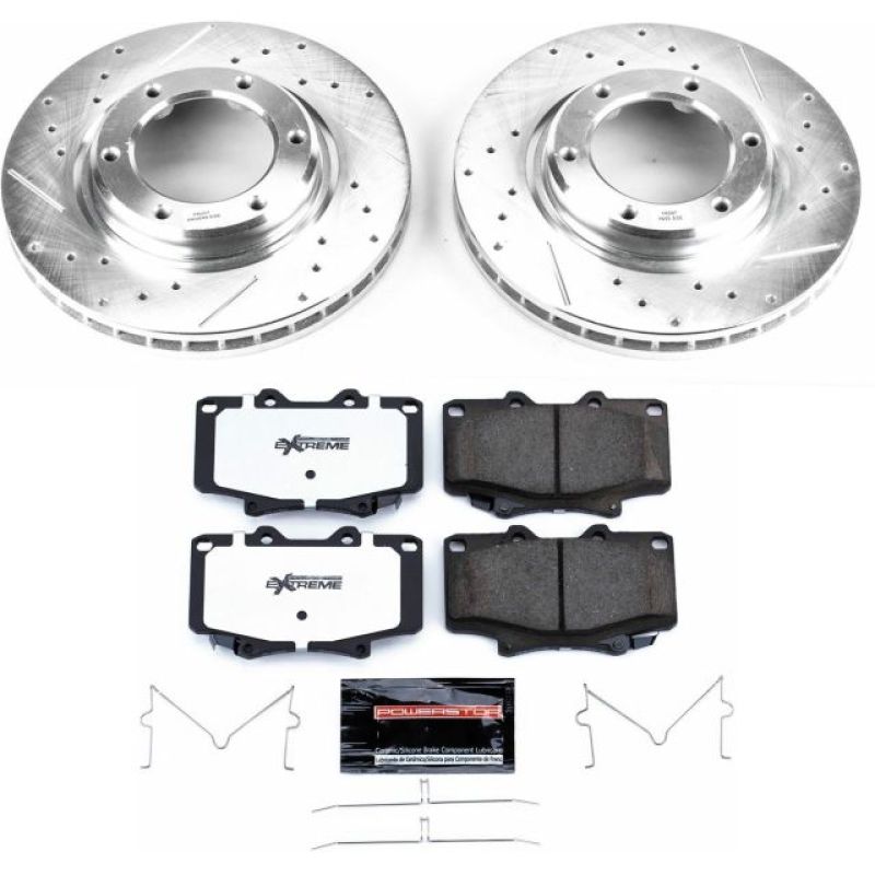 PowerStop Power Stop 96-97 Lexus LX450 Front Z36 Truck & Tow Brake Kit