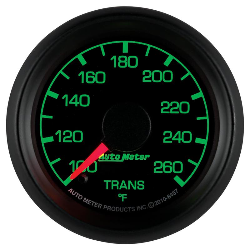 Autometer Factory Match Ford 52.4mm Full Sweep Electronic 100-260 Deg F Transmission Temp Gauge