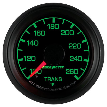 Autometer Factory Match Ford 52.4mm Full Sweep Electronic 100-260 Deg F Transmission Temp Gauge