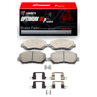 R1 Concepts R1 16-17 Chrysler 200 Front Optimum OE Pads & Hardware Kit