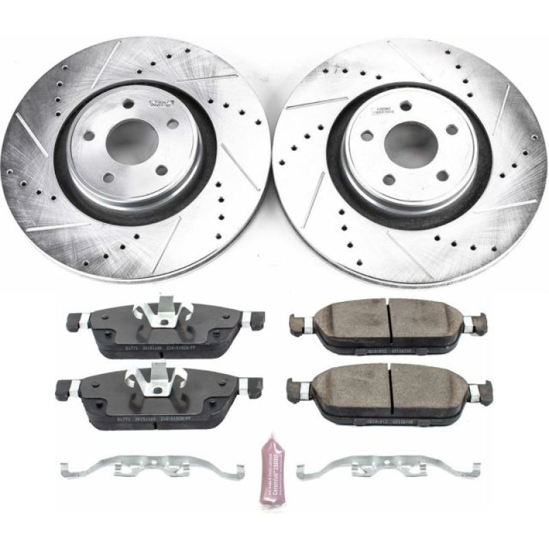 PowerStop Power Stop 15-18 Ford Focus Front Z23 Evolution Sport Brake Kit
