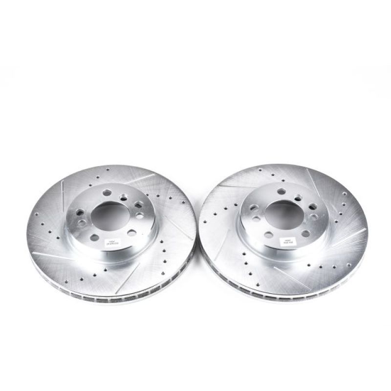 PowerStop Power Stop 00-06 BMW X5 Front Evolution Drilled & Slotted Rotors - Pair