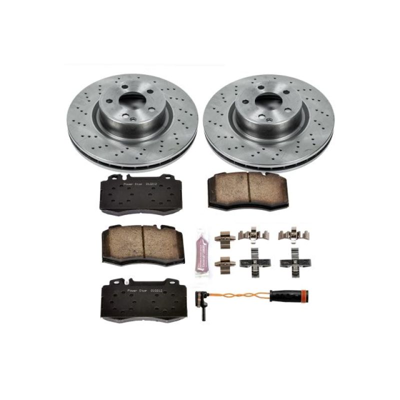PowerStop Power Stop 00-03 Mercedes-Benz CL500 Front Autospecialty Brake Kit