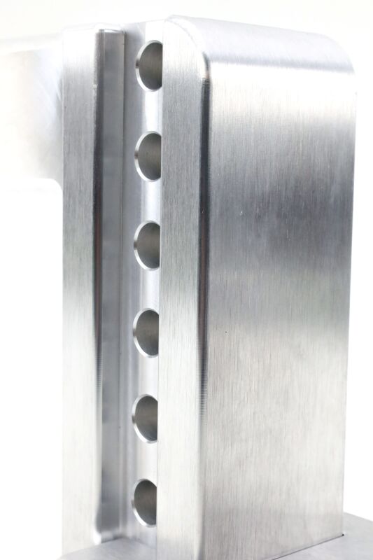 Weigh Safe 10in Drop Hitch w/Built-in Scale & 2.5in Shank (10K/18.5K GTWR) - Aluminum